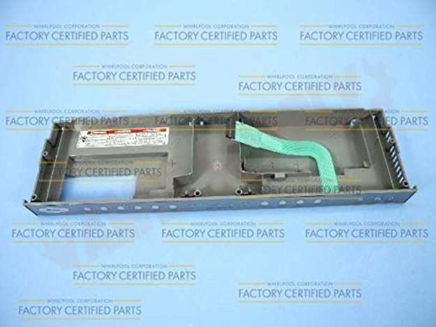 Photo 1 of WPW10175241 : Whirlpool WPW10175241 Dishwasher Control Panel, Ultimate Silver
