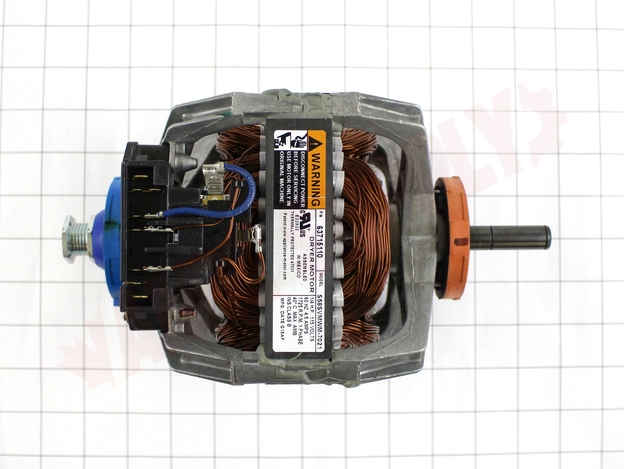 Photo 14 of W10410997 : Whirlpool W10410997 Dryer Drive Motor with Pulley