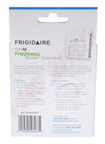 Photo 11 of 5304501607 : Frigidaire PureAir Freshness Booster Starter Kit