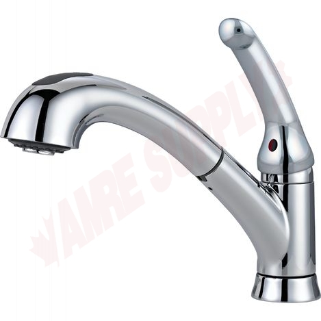 Photo 1 of 469LF : Delta Single Handle Pull-Out Kitchen Faucet, Chrome