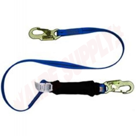 Photo 1 of 8513310-E4 : Degil 6' Shock Absorbing Lanyard With 3/4 Snap Hooks