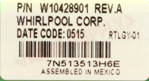 Photo 8 of WPW10428901 : Whirlpool WPW10428901 Refrigerator Temperature Control Board