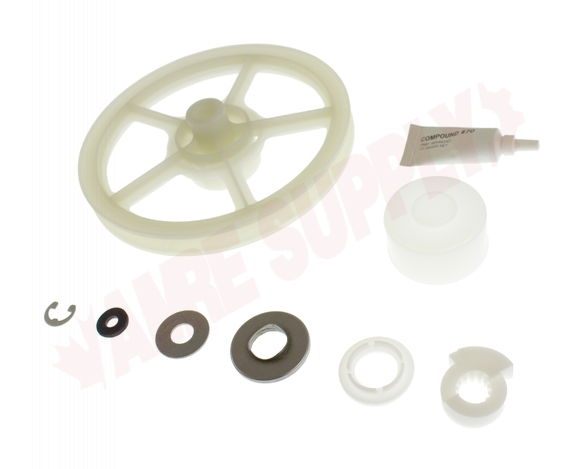 Photo 1 of 12002213 : Whirlpool 12002213 Washer Pulley & Bearing Kit