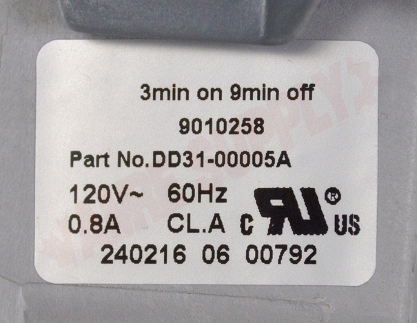 Photo 11 of DW0005A : Universal Dishwasher Drain Pump, Equivalent To DD31-00005A