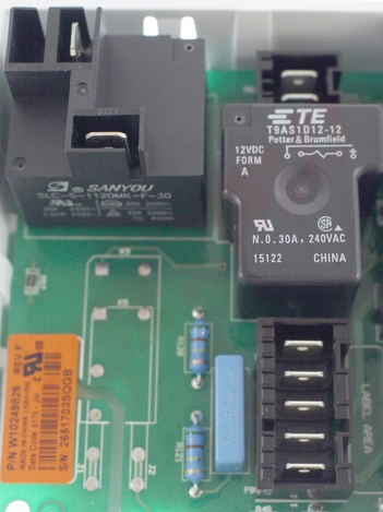Photo 13 of WPW10542001 : Whirlpool Dryer Electronic Control Board