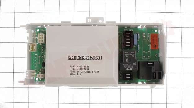 Photo 14 of WPW10542001 : Whirlpool Dryer Electronic Control Board