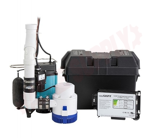 Photo 1 of 506411 : Little Giant  SPBS-10HF-6 1/3HP Primary & 12VDC Backup Pump System
