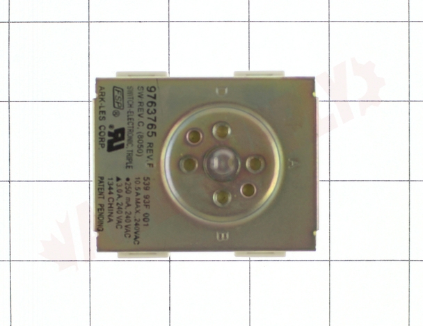 Photo 12 of WP9763765 : Whirlpool Range Surface Element Switch