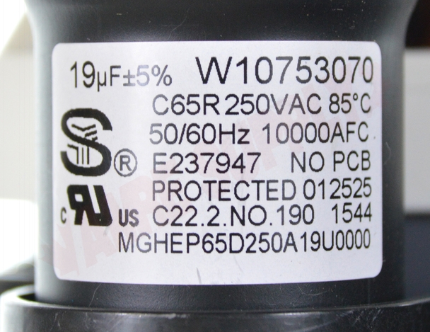 Photo 11 of W10861526 : Whirlpool Dishwasher Pump & Motor