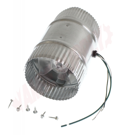 Photo 9 of T9-DB204C : In-Line Duct Booster Fan, 4 Dia, 80 CFM, 115V, with Cord