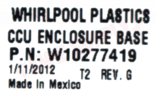 Photo 12 of WPW10525373 : Whirlpool WPW10525373 Washer Electronic Control Board