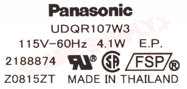 Photo 14 of WP2188874 : Whirlpool Refrigerator Condenser Fan Motor, 4.1W/115V