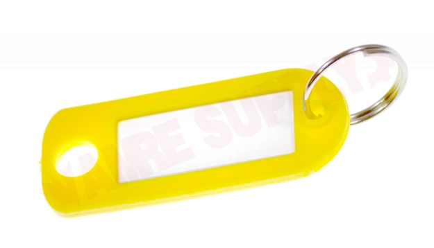 Photo 2 of KL980/50YELLOW : Perry Blackburne Key Tags, Yellow, 50/Pack