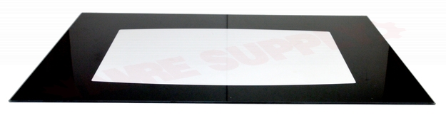 Photo 1 of WS01L13377 : GE Range Outer Oven Door Panel & Glass, Black