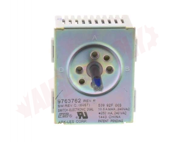 Genuine 9763762 Whirlpool Range Switch Inf 