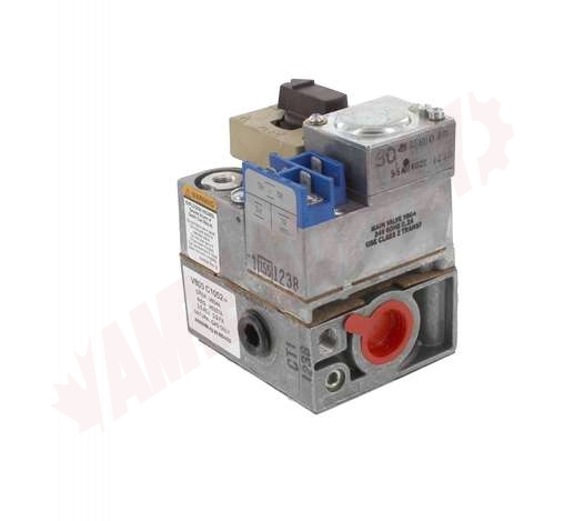 Photo 3 of V800C1052 : Honeywell Standing Pilot Gas Valve, 3/4 x 3/4, 24VAC, Step Opening, Single Stage, 3.5 WC, 1/2 Side Outlet