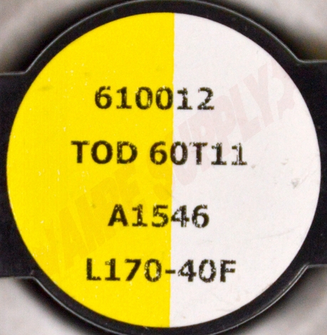 Photo 11 of 3L01-170 : Emerson White-Rodgers Snap Disc Limit Control, 130°F Cut-In, 170°F Cut-Out