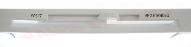 Photo 3 of 61004495 : Whirlpool Refrigerator Crisper Drawer Front, White/Clear