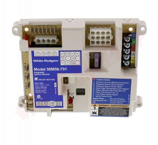 Photo 6 of 50M56U-751 : White-Rodgers 50M56U-751 HSI Ignition Control Module, 120V, Single Stage, Carrier