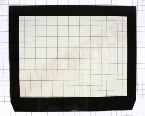 Photo 3 of WPW10335921 : Whirlpool Range Glass Frame, Black