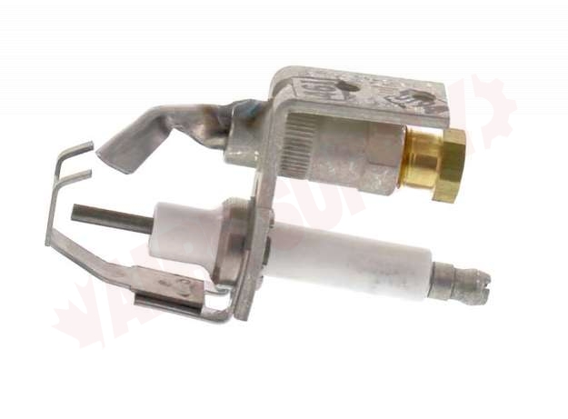 Photo 1 of Q345A1313 : Resideo-Honeywell Q345A1313 Pilot Burner/Ignitor Assembly, Natural Gas, Left Tip, Target Style, for Intermittent Pilot Systems