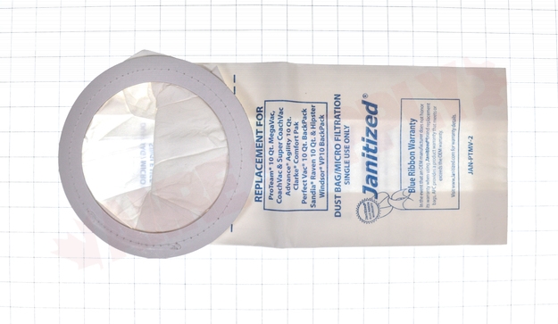 Photo 4 of DB28500 : Dustbane BackPack Vac Single Use Micro Filter Dust Bags, 10/Pack
