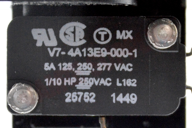 Photo 12 of PS495 : Packard PS495 Air Pressure Sensing Switch, Fixed Set Point, RSS495-011, Cleveland Controls