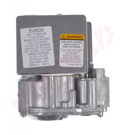 Photo 10 of SV9520H8513 : Resideo Honeywell SmartValve Gas Valve, Natural Gas/LP, Fast/Slow Open, 1/2 x 1/2, for Direct Hot Surface Ignition Systems