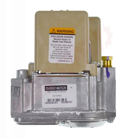 Photo 10 of SV9501M2528 : Resideo Honeywell SV9501M2528 SmartValve Gas Valve, Natural Gas/LP, Standard Open, 1/2 x 1/2, for Intermittent Hot Surface Ignition Systems