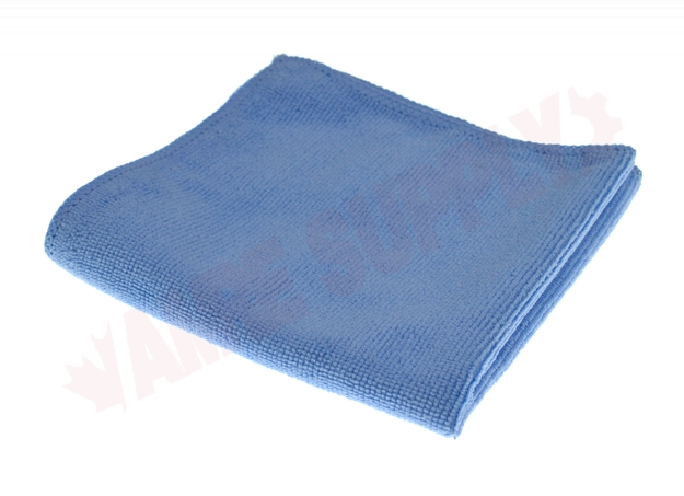 Photo 2 of 3131B : Globe Microfiber Cloth, Blue, 14 x 14, 10/Pack