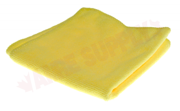 Photo 2 of 3131Y : Globe Microfiber Cloth, Yellow, 14 x 14, 10/Pack