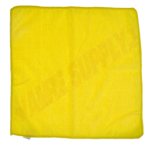 Photo 3 of 3131Y : Globe Microfiber Cloth, Yellow, 14 x 14, 10/Pack