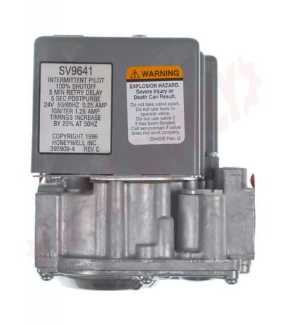 Photo 10 of SV9641M4510 : Resideo Honeywell SmartValve Gas Valve, Natural Gas/LP, Standard Open, 3/4 x 3/4, for Intermittent, with Comb. Air, Hot Surface Ignition Systems