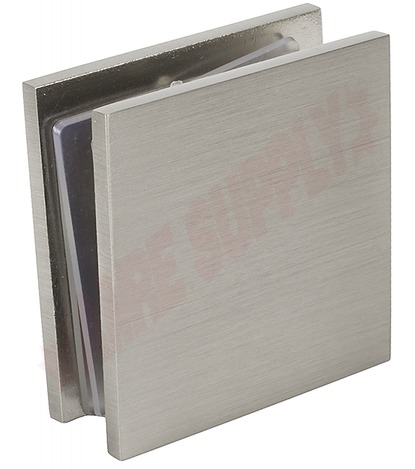 Photo 1 of 10-CL-W-S-BN : AGP Glass to Wall Clip, Brushed Nickel