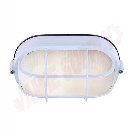 Photo 1 of IOL1611 : Canarm Outdoor Marine Light, White, Frosted, 1x60W
