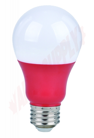 Photo 1 of 64652 : 2.5W Omni A19 LED Lamp, Red