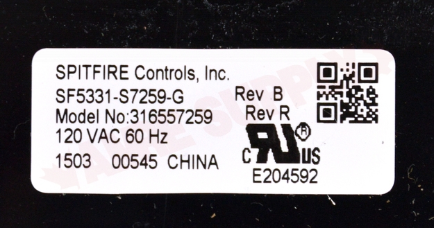 Photo 13 of 316557259 : Frigidaire 316557259 Range Electronic Control Board