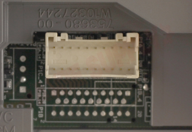 Photo 6 of W10482988 : Whirlpool Dishwasher Electronic Control Board
