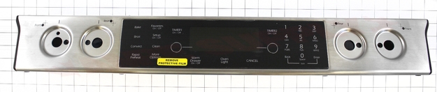 Photo 8 of WPW10206089 : Whirlpool WPW10206089 Range Control Panel, Stainless