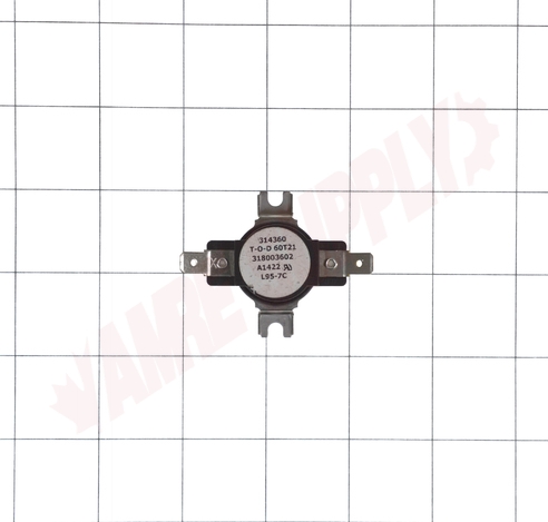 Photo 10 of 318003602 : Frigidaire Range Oven Limit Thermostat