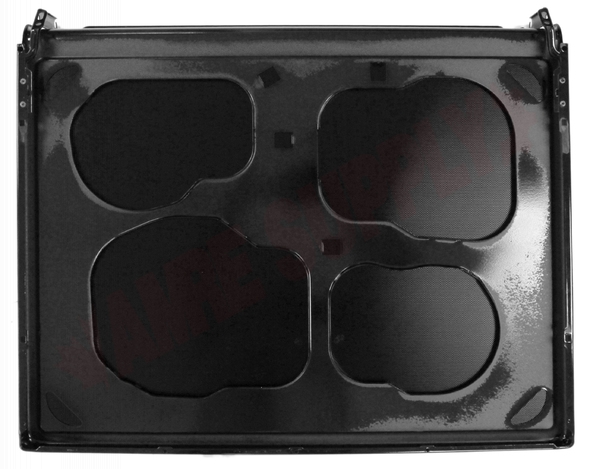 Photo 3 of WS01L01543 : GE WS01L01543 Range Main Cooktop Glass Assembly, Black     