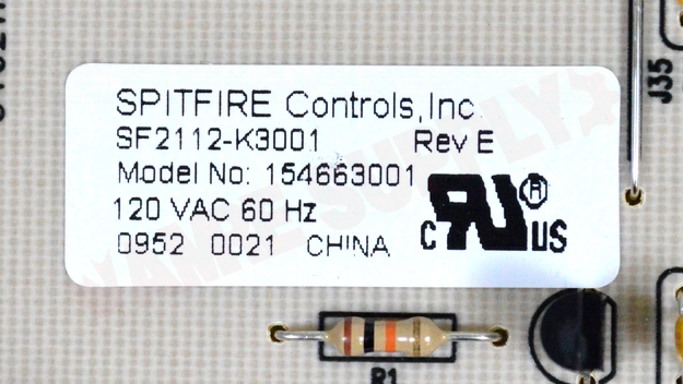 Photo 11 of 154663001 : Frigidaire Dishwasher Electronic Control Board