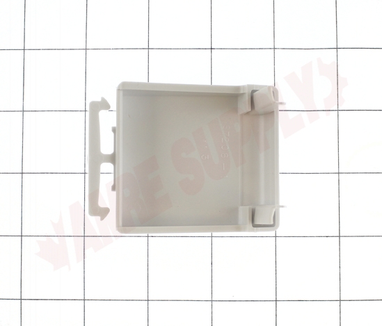 Photo 12 of 67208-3 : Whirlpool 67208-3 Refrigerator Door Shelf End Cap, Left Or Right, White