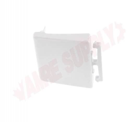 Photo 2 of 67208-3 : Whirlpool 67208-3 Refrigerator Door Shelf End Cap, Left Or Right, White