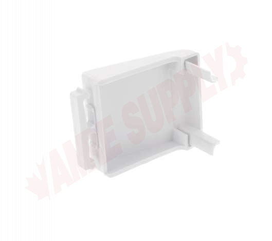 Photo 5 of 67208-3 : Whirlpool 67208-3 Refrigerator Door Shelf End Cap, Left Or Right, White