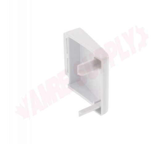 Photo 7 of 67208-3 : Whirlpool 67208-3 Refrigerator Door Shelf End Cap, Left Or Right, White