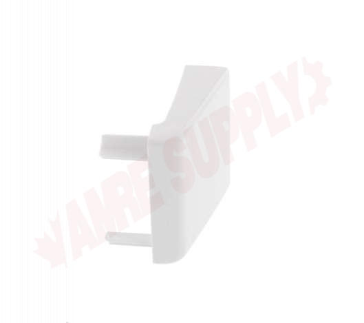 Photo 8 of 67208-3 : Whirlpool 67208-3 Refrigerator Door Shelf End Cap, Left Or Right, White