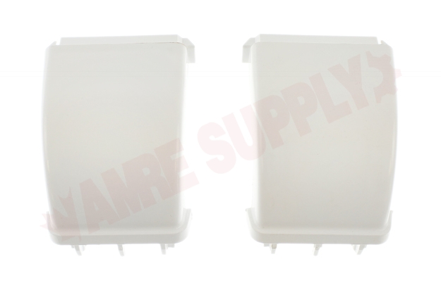Photo 2 of 5303918004 : Frigidaire Refrigerator Door Shelf End Cap Set, White, 2 Pieces