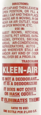 Photo 4 of CE550 : Supco Kleen-Air, 237mL