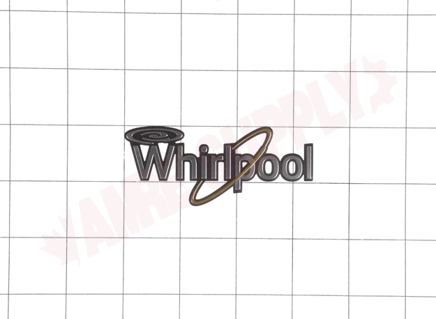 Photo 4 of WPW10393265 : Whirlpool WPW10393265 Refrigerator Door Nameplate, Stainless Steel